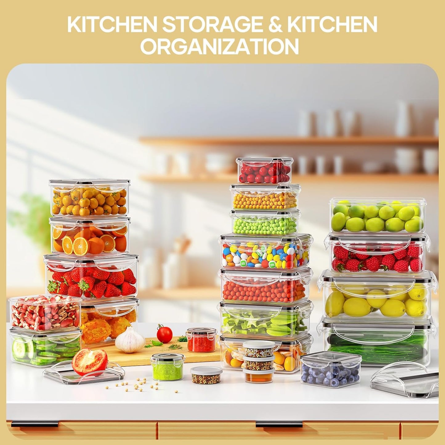 Organza Stackables FreshLock