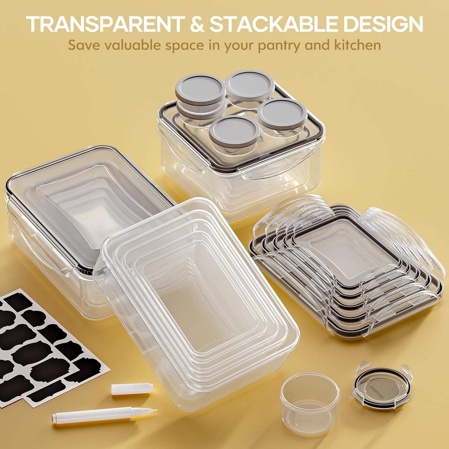 Organza Stackables FreshLock